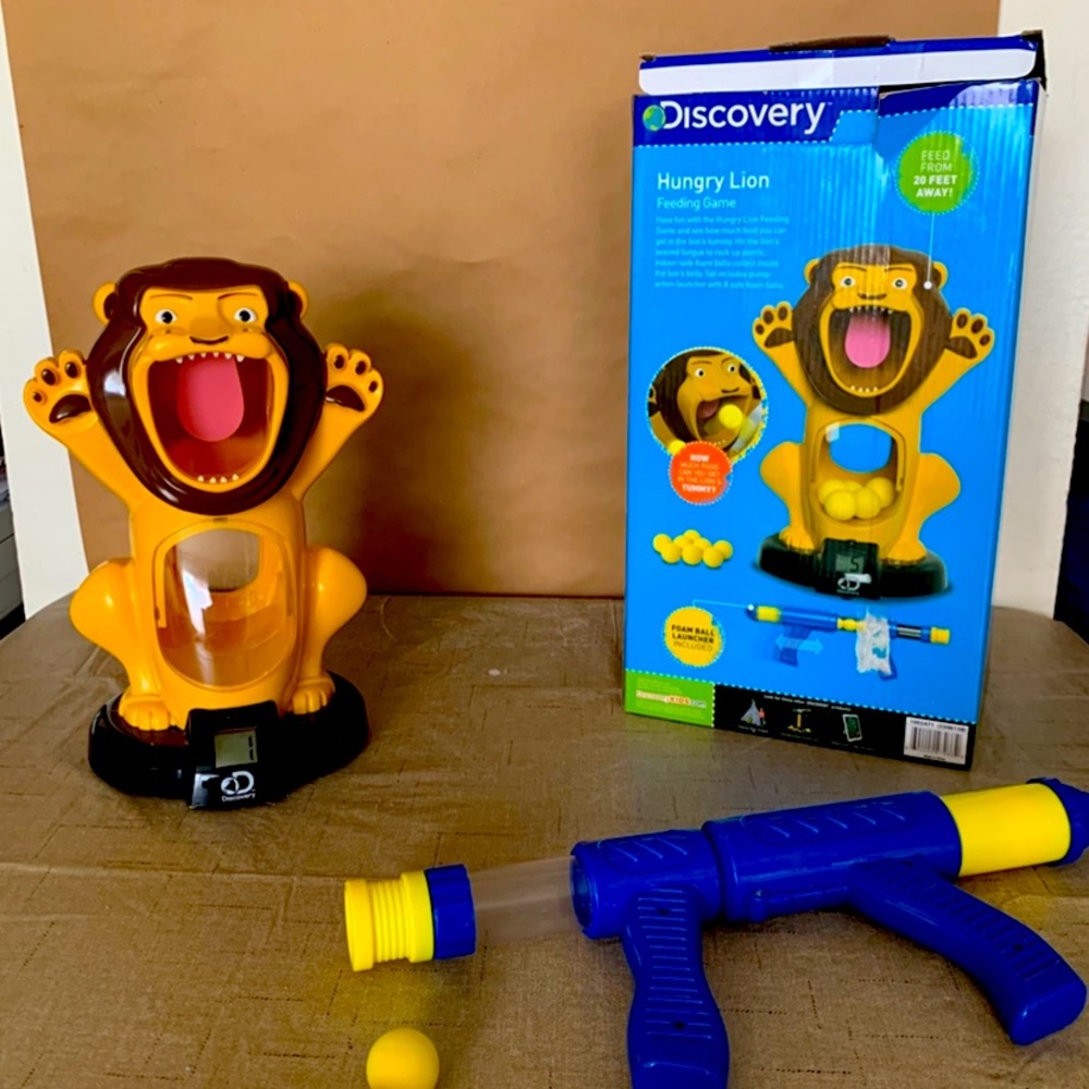 Kid’s Hungry Lion Toy game